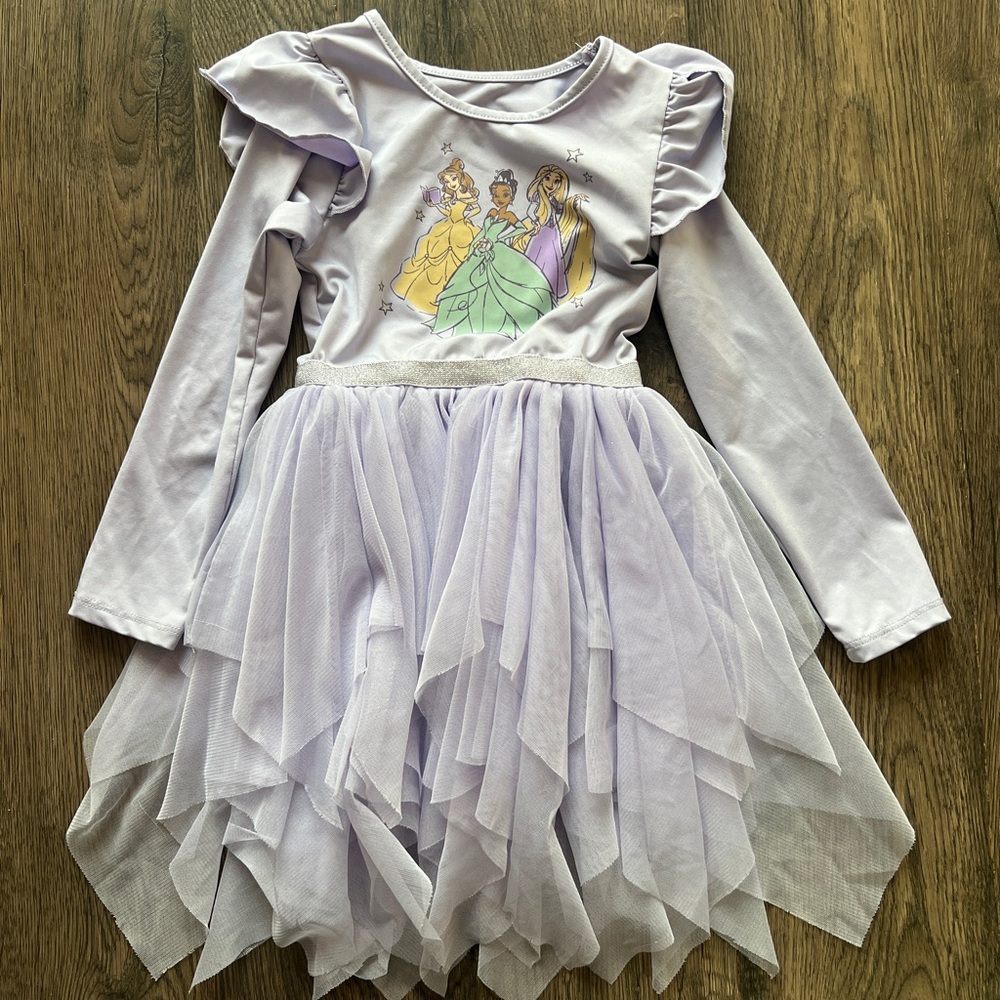 Disney Lavender Princess Kids Dance Costume